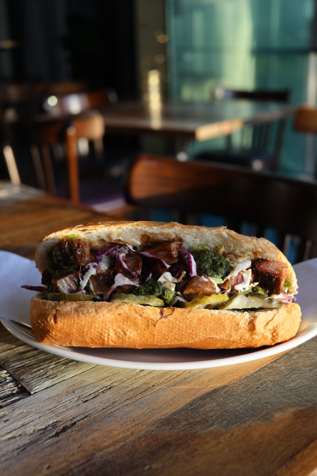 SG012560 Lunch special at NOLA Smokehouse and Bar in Barangaroo Sydney